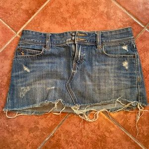 Abercrombie & Fitch Jean Skirt!